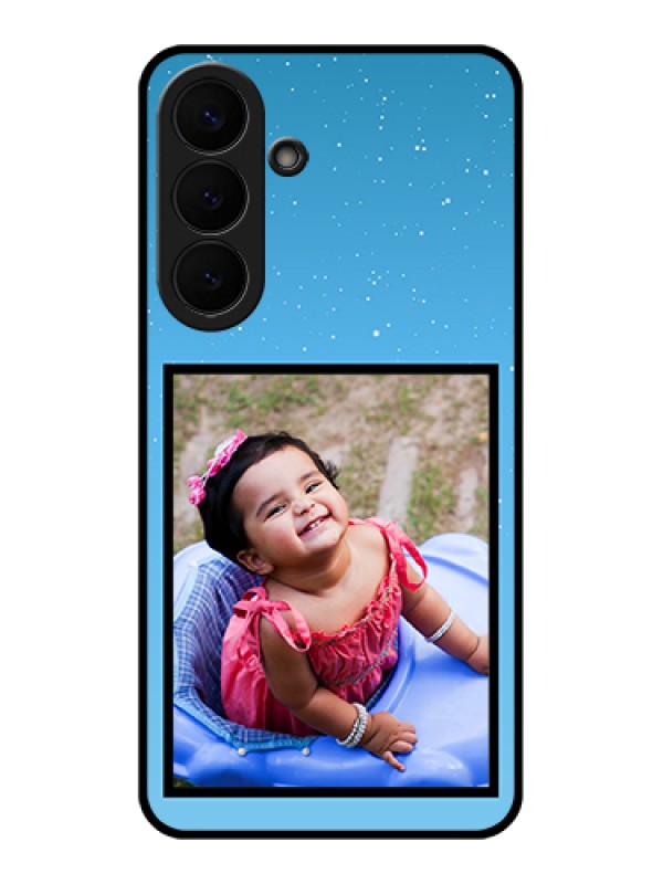 Custom Samsung Galaxy S26 Plus 5G Custom Glass Phone Case - Wave Pattern Colorful Design