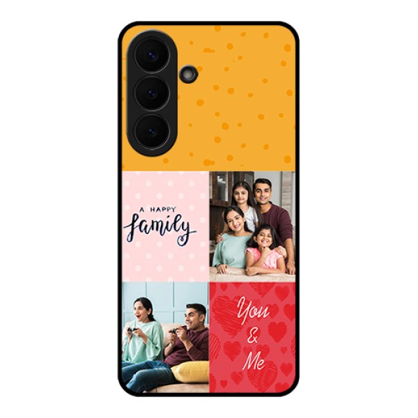 Samsung Galaxy S26 Plus 5G Custom Glass Phone Case - Images With Quotes Design Samsung Galaxy S26 Plus 5G Custom Glass Phone Case - Images With Quotes Design