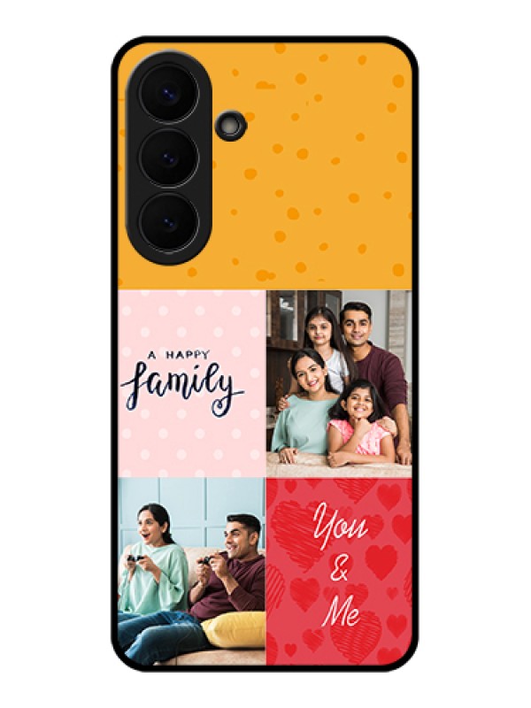 Custom Samsung Galaxy S26 Plus 5G Custom Glass Phone Case - Images With Quotes Design