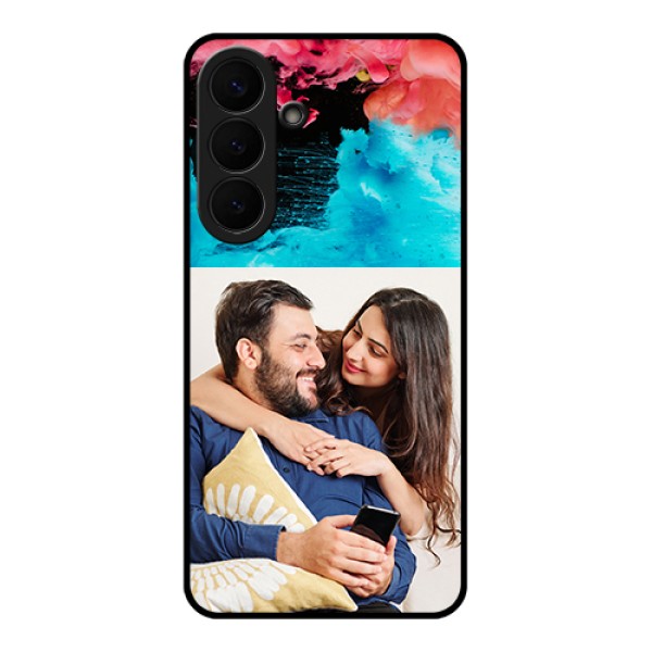 Samsung Galaxy S26 Plus 5G Custom Glass Phone Case - Quote With Acrylic Painting Design Samsung Galaxy S26 Plus 5G Custom Glass Phone Case - Quote With Acrylic Painting Design