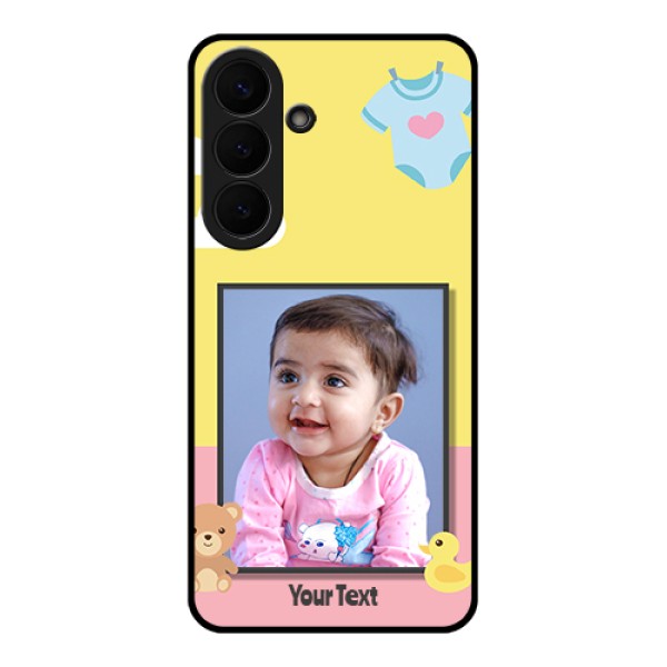 Samsung Galaxy S26 Plus 5G Custom Glass Phone Case - Kids 2 Color Design Samsung Galaxy S26 Plus 5G Custom Glass Phone Case - Kids 2 Color Design