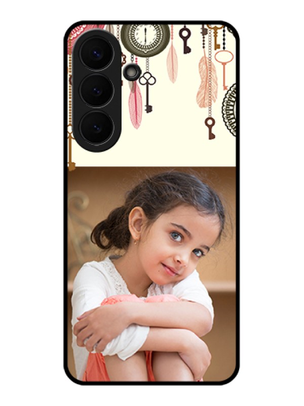 Custom Samsung Galaxy S26 Plus 5G Custom Glass Phone Case - Boho Style Design