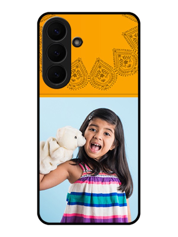 Custom Samsung Galaxy S26 Plus 5G Custom Glass Phone Case - Photo Wedding Design