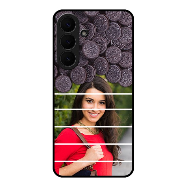 Samsung Galaxy S26 Plus 5G Custom Glass Phone Case - With Oreo Biscuit Design