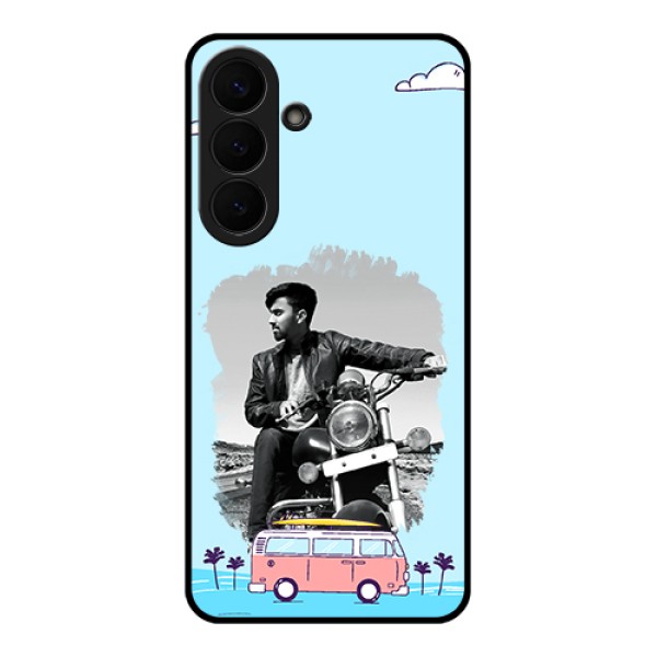 Samsung Galaxy S26 Plus 5G Custom Glass Phone Case - Travel & Adventure Design Samsung Galaxy S26 Plus 5G Custom Glass Phone Case - Travel & Adventure Design