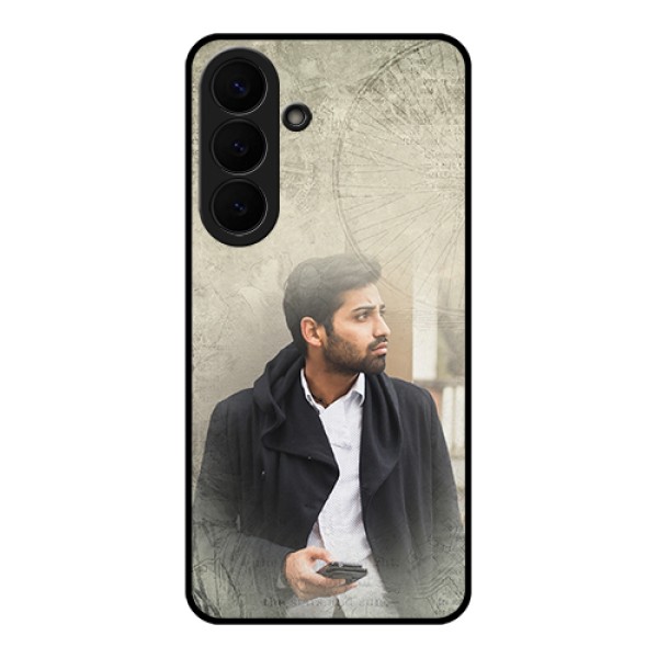 Samsung Galaxy S26 Plus 5G Custom Glass Phone Case - With Vintage Design