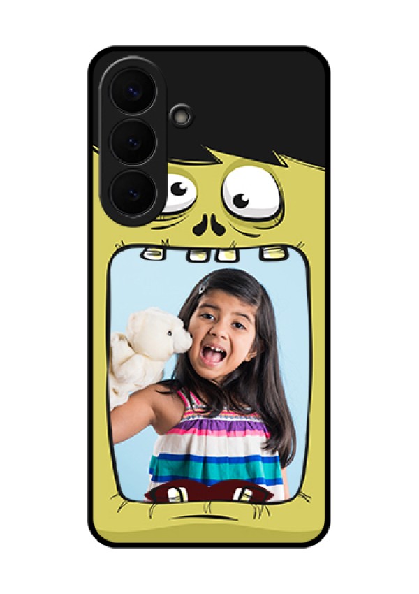 Samsung Galaxy S26 Plus 5G Custom Glass Phone Case - Cartoon Monster Back Case Design