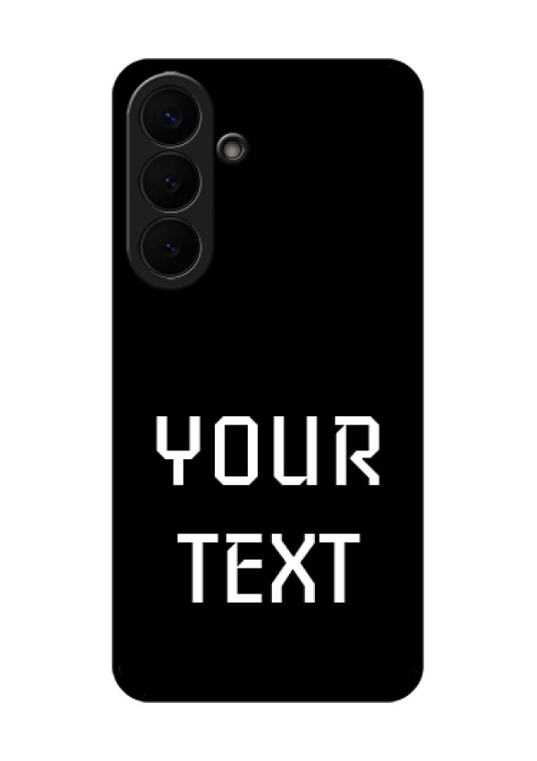 Samsung Galaxy S26 Plus 5G Custom Glass Phone Case - Your Name Design