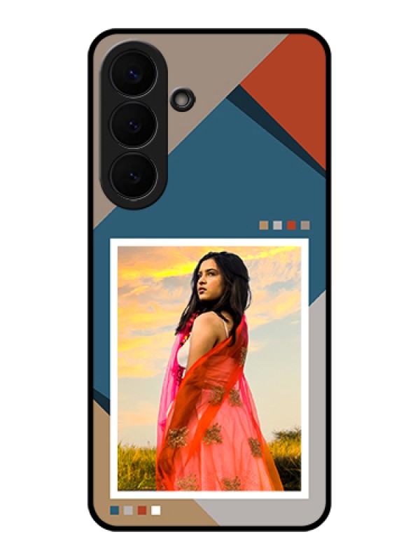Custom Samsung Galaxy S26 Plus 5G Custom Glass Phone Case - Retro Color Pallet Design