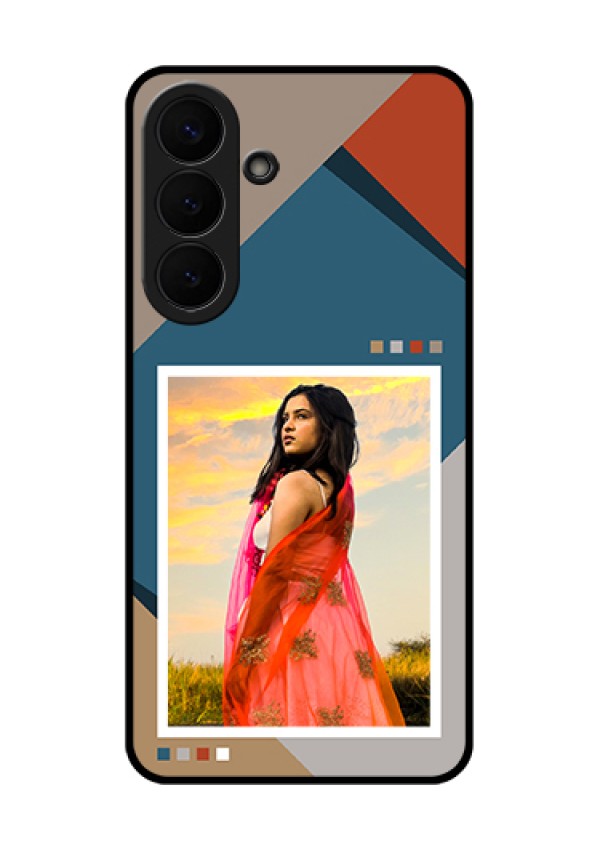 Samsung Galaxy S26 Plus 5G Custom Glass Phone Case - Retro Color Pallet Design