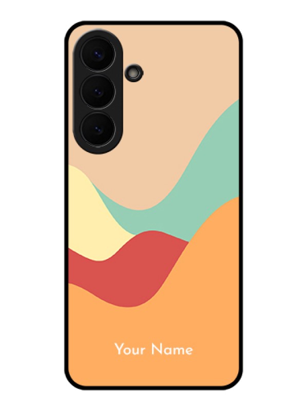 Custom Samsung Galaxy S26 Plus 5G Custom Glass Phone Case - Ocean Waves Multi - Colour Design