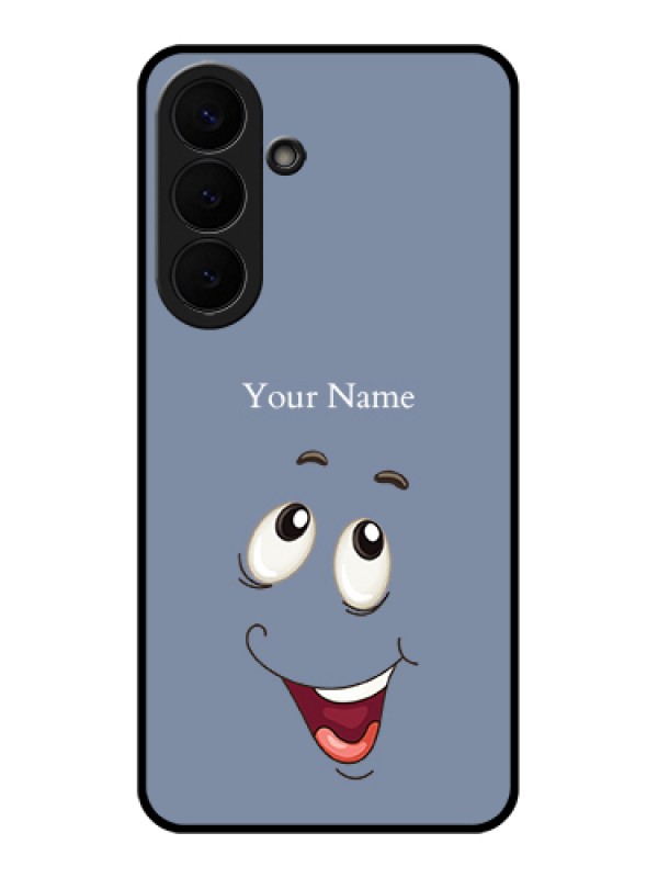 Custom Samsung Galaxy S26 Plus 5G Custom Glass Phone Case - Laughing Cartoon Face Design