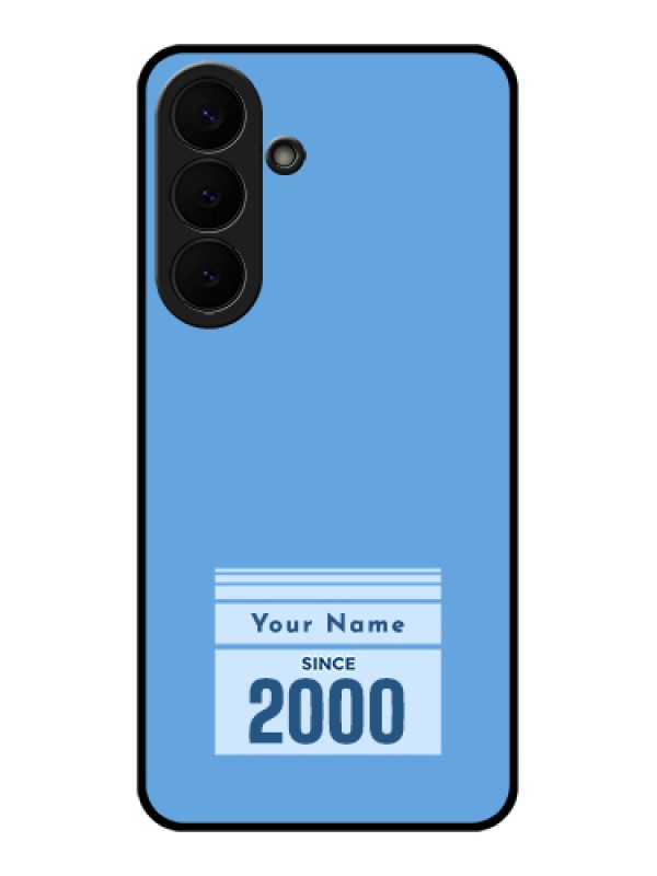 Custom Samsung Galaxy S26 Plus 5G Custom Glass Phone Case - Custom Year Of Birth Design