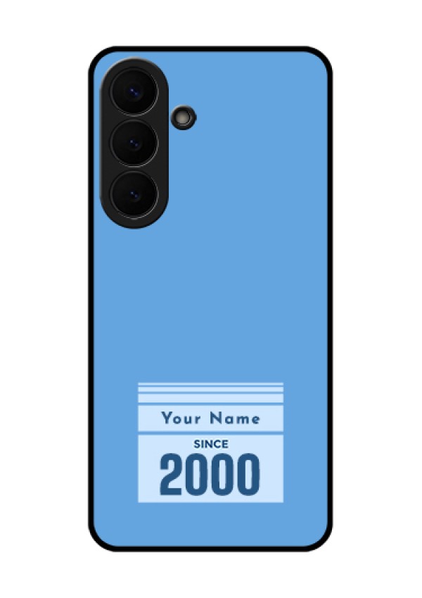 Samsung Galaxy S26 Plus 5G Custom Glass Phone Case - Custom Year Of Birth Design