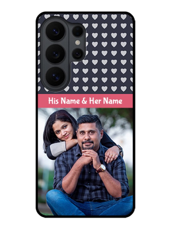 Custom Samsung Galaxy S26 Ultra 5G Custom Glass Phone Case - Love Symbols Design