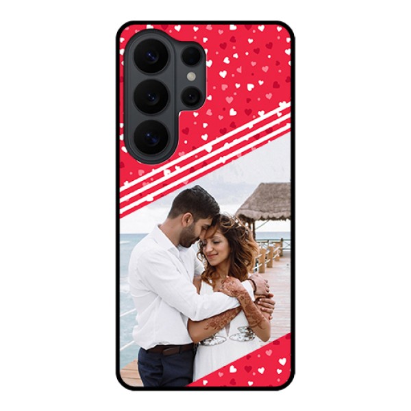 Samsung Galaxy S26 Ultra 5G Custom Glass Phone Case - Valentines Gift Design