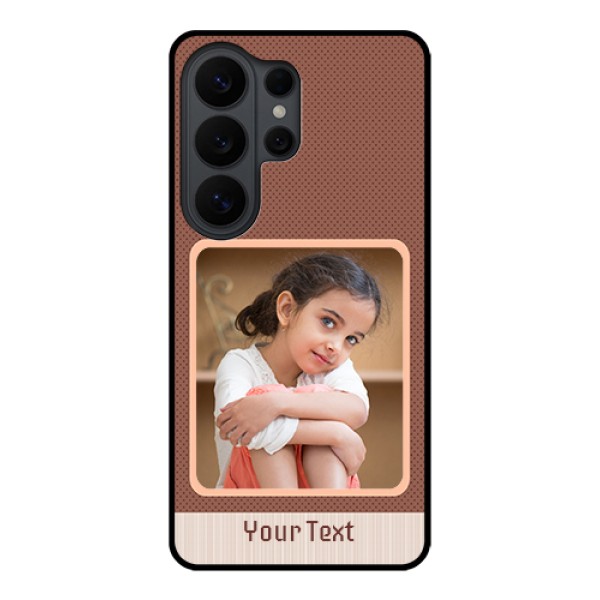 Samsung Galaxy S26 Ultra 5G Custom Glass Phone Case - Simple Pic Upload Design Samsung Galaxy S26 Ultra 5G Custom Glass Phone Case - Simple Pic Upload Design