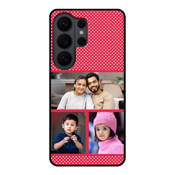Samsung Galaxy S26 Ultra 5G Custom Glass Phone Case - Bulk Photo Upload Design