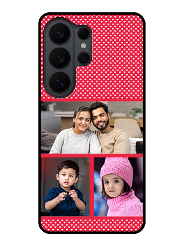 Custom Samsung Galaxy S26 Ultra 5G Custom Glass Phone Case - Bulk Photo Upload Design