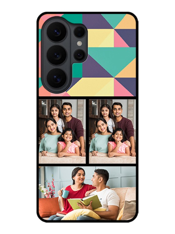Custom Samsung Galaxy S26 Ultra 5G Custom Glass Phone Case - Bulk Pic Upload Design