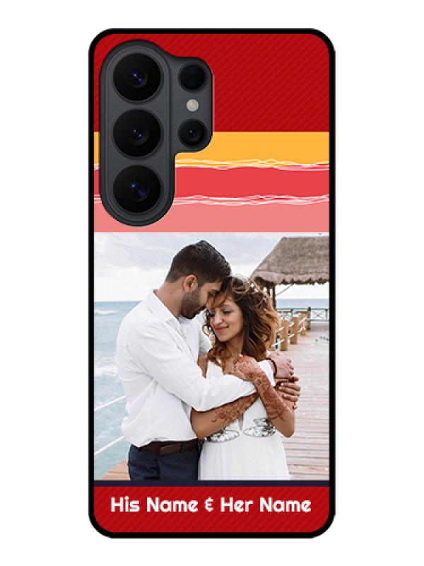 Custom Samsung Galaxy S26 Ultra 5G Custom Glass Phone Case - Colorful Case Design