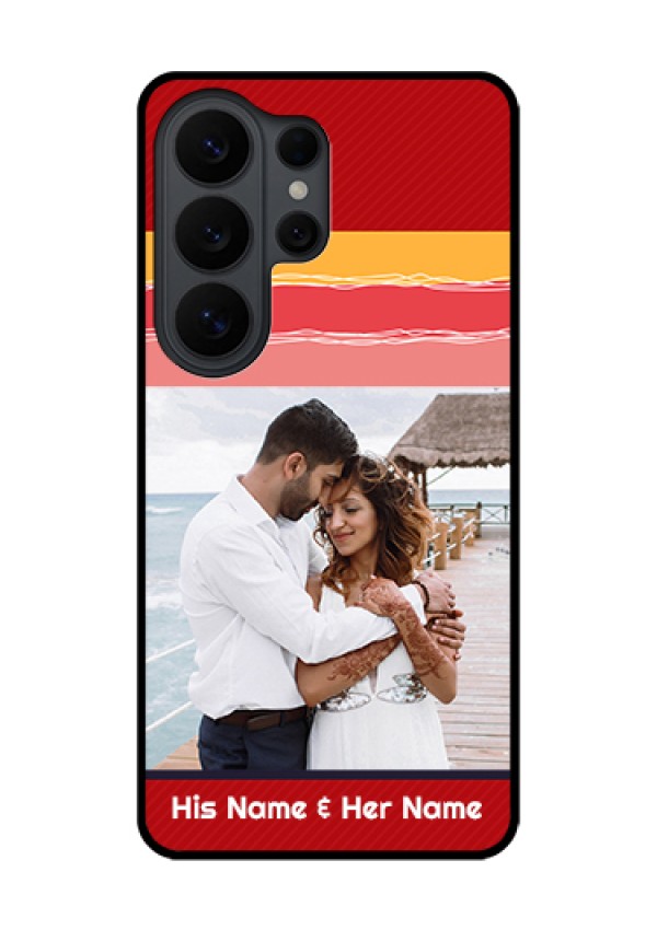 Samsung Galaxy S26 Ultra 5G Custom Glass Phone Case - Colorful Case Design