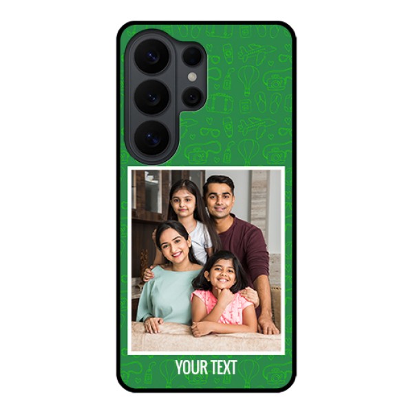 Samsung Galaxy S26 Ultra 5G Custom Glass Phone Case - Picture Upload Design