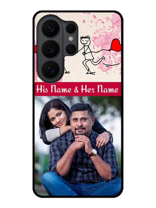 Custom Samsung Galaxy S26 Ultra 5G Custom Glass Phone Case - You And Me Case Design