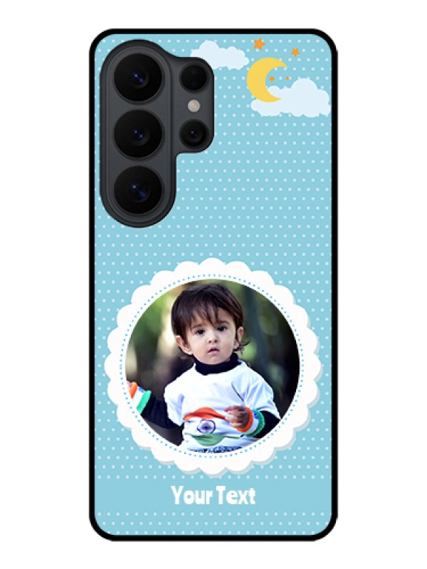 Custom Samsung Galaxy S26 Ultra 5G Custom Glass Phone Case - Violet Pattern Design