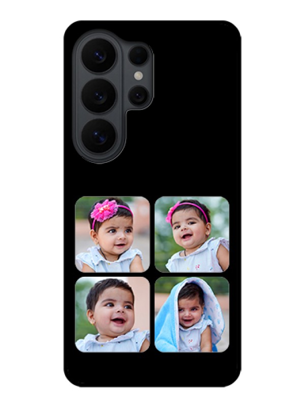 Custom Samsung Galaxy S26 Ultra 5G Custom Glass Phone Case - Multiple Pictures Design