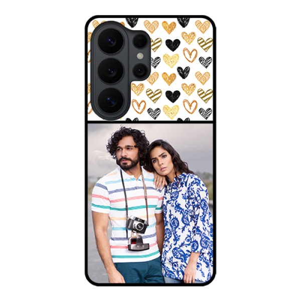 Samsung Galaxy S26 Ultra 5G Custom Glass Phone Case - Love Symbol Design