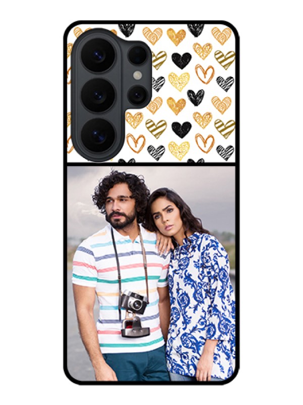 Custom Samsung Galaxy S26 Ultra 5G Custom Glass Phone Case - Love Symbol Design