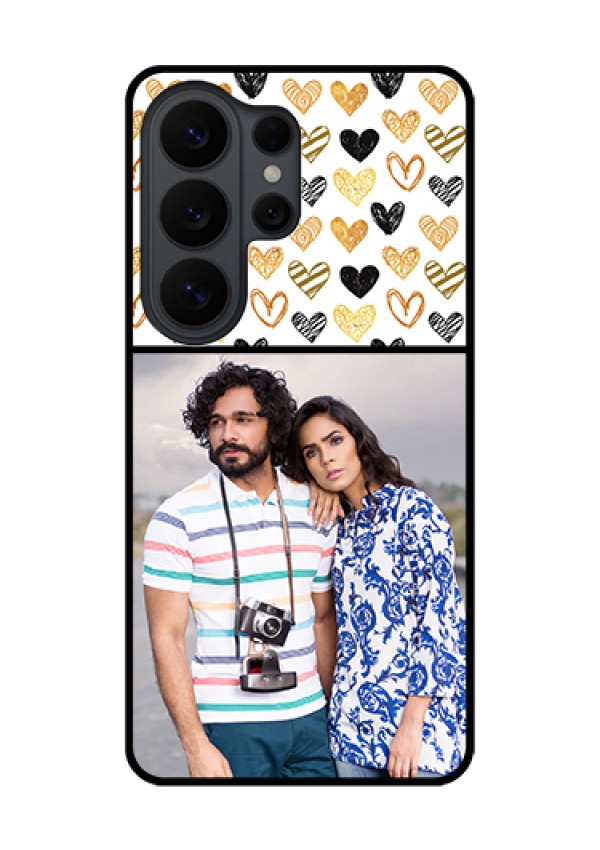 Samsung Galaxy S26 Ultra 5G Custom Glass Phone Case - Love Symbol Design
