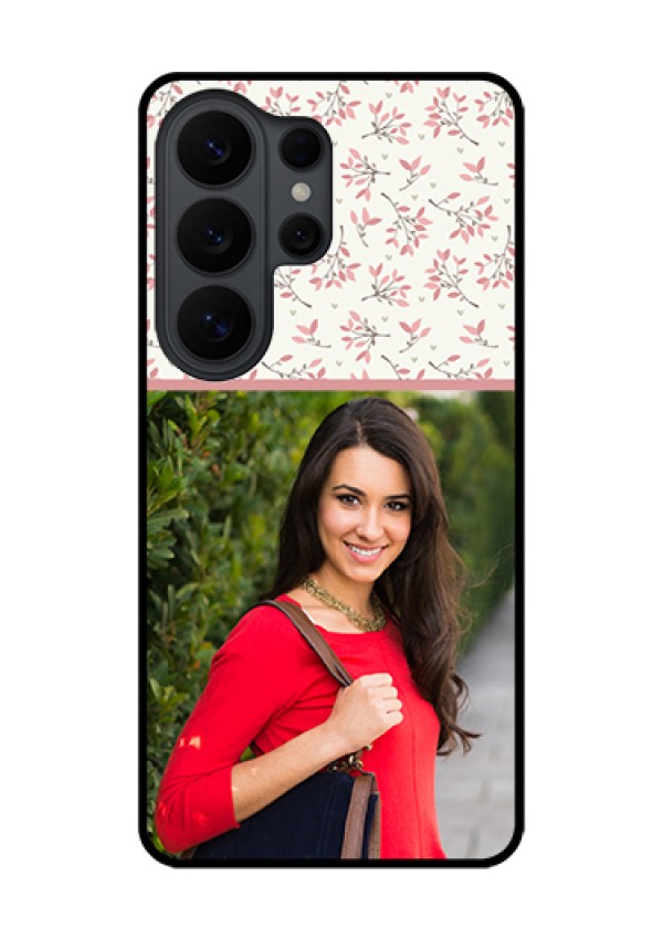 Samsung Galaxy S26 Ultra 5G Custom Glass Phone Case - Stunning Floral Design