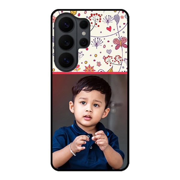 Samsung Galaxy S26 Ultra 5G Custom Glass Phone Case - Premium Floral Design