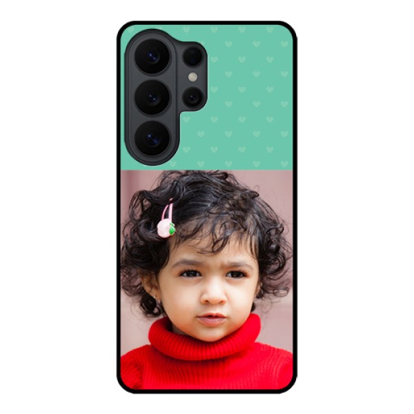 Samsung Galaxy S26 Ultra 5G Custom Glass Phone Case - Lovers Picture Design Samsung Galaxy S26 Ultra 5G Custom Glass Phone Case - Lovers Picture Design