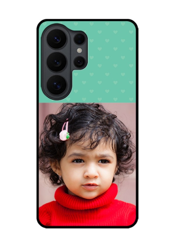 Samsung Galaxy S26 Ultra 5G Custom Glass Phone Case - Lovers Picture Design