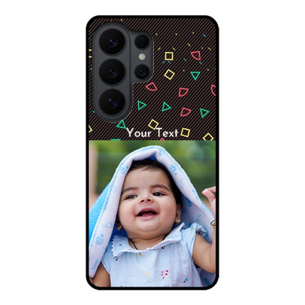 Samsung Galaxy S26 Ultra 5G Custom Glass Phone Case - With Confetti Birthday Design Samsung Galaxy S26 Ultra 5G Custom Glass Phone Case - With Confetti Birthday Design