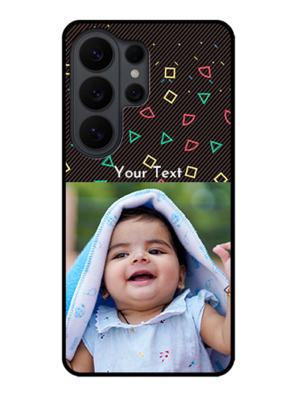 Custom Samsung Galaxy S26 Ultra 5G Custom Glass Phone Case - With Confetti Birthday Design
