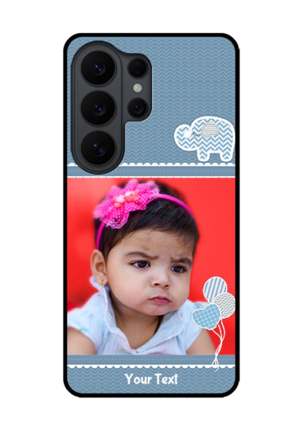Samsung Galaxy S26 Ultra 5G Custom Glass Phone Case - With Kids Pattern Design
