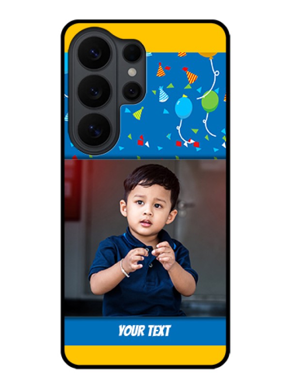 Custom Samsung Galaxy S26 Ultra 5G Custom Glass Phone Case - Birthday Wishes Design