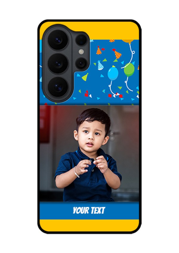 Samsung Galaxy S26 Ultra 5G Custom Glass Phone Case - Birthday Wishes Design