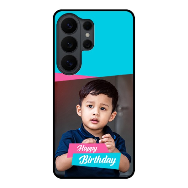 Samsung Galaxy S26 Ultra 5G Custom Glass Phone Case - Image Holder With 2 Color Design Samsung Galaxy S26 Ultra 5G Custom Glass Phone Case - Image Holder With 2 Color Design