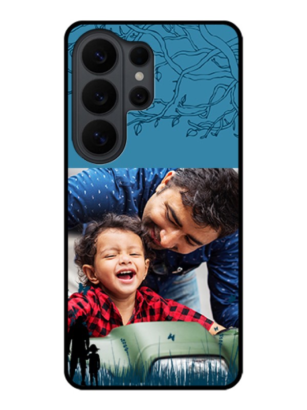 Custom Samsung Galaxy S26 Ultra 5G Custom Glass Phone Case - Best Dad Design