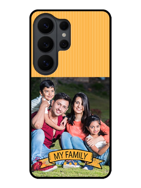 Custom Samsung Galaxy S26 Ultra 5G Custom Glass Phone Case - My Family Design