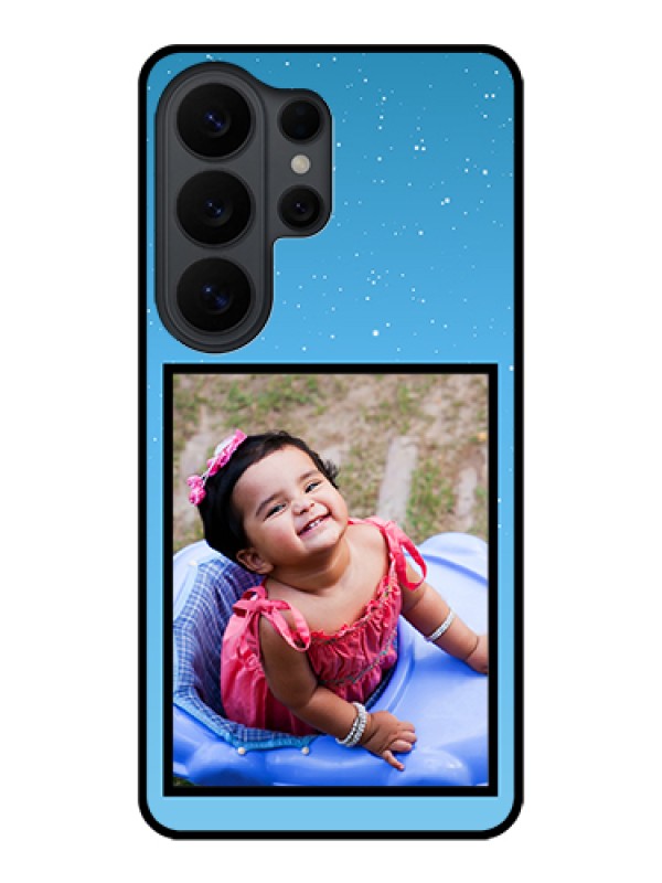Custom Samsung Galaxy S26 Ultra 5G Custom Glass Phone Case - Wave Pattern Colorful Design