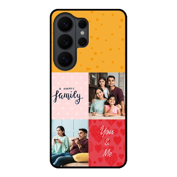 Samsung Galaxy S26 Ultra 5G Custom Glass Phone Case - Images With Quotes Design Samsung Galaxy S26 Ultra 5G Custom Glass Phone Case - Images With Quotes Design