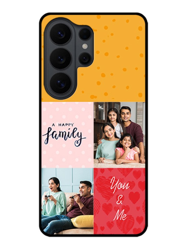 Custom Samsung Galaxy S26 Ultra 5G Custom Glass Phone Case - Images With Quotes Design