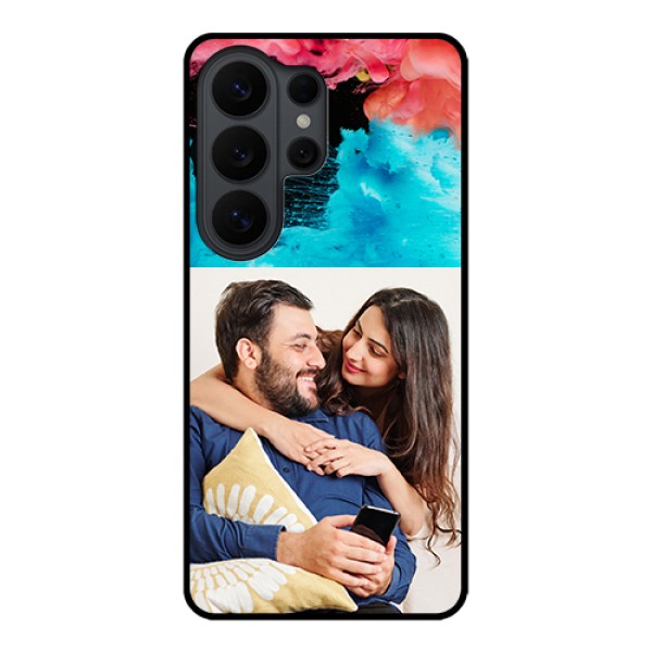 Samsung Galaxy S26 Ultra 5G Custom Glass Phone Case - Quote With Acrylic Painting Design Samsung Galaxy S26 Ultra 5G Custom Glass Phone Case - Quote With Acrylic Painting Design