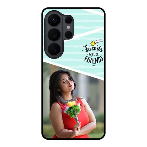 Samsung Galaxy S26 Ultra 5G Custom Glass Phone Case - Friends Picture Icon Design Samsung Galaxy S26 Ultra 5G Custom Glass Phone Case - Friends Picture Icon Design